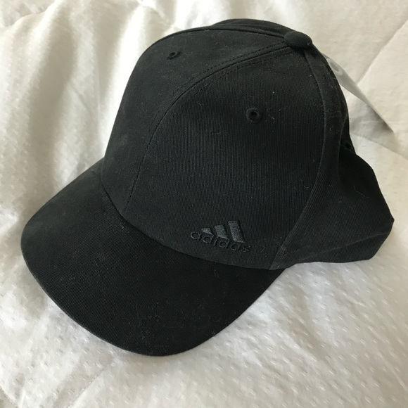 NWT! adidas Women’s Black Classic Baseball Cap - Picture 2 of 7